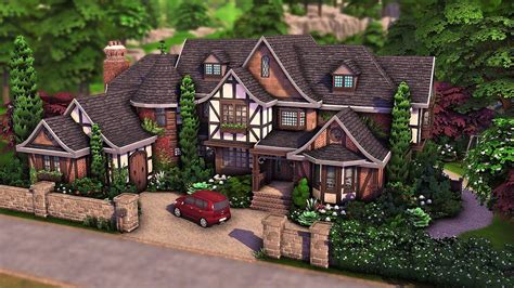 big house sims 3 tudor|English Tudor .